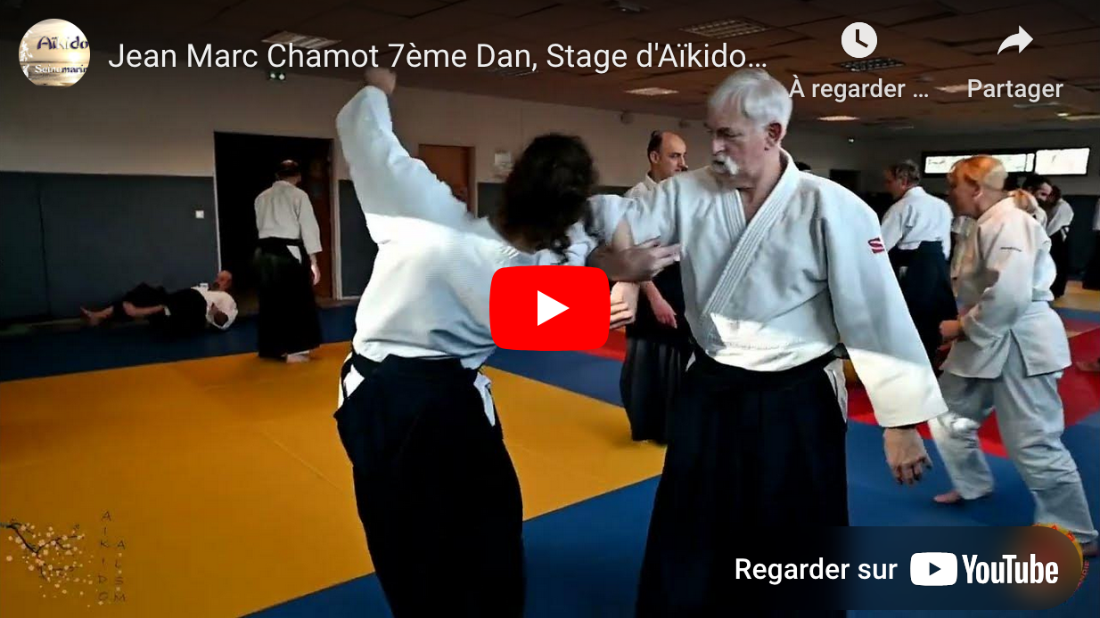 Jean Marc Chamot Stage Aïkido Évreux 28 janvier 2024 1re partie