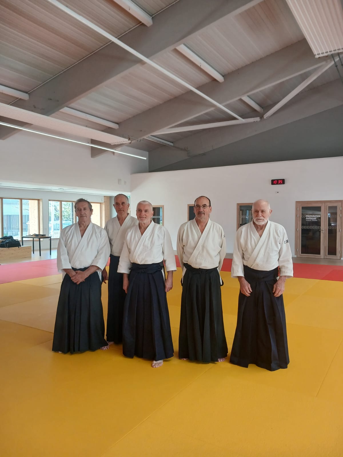 Formation continue pour notre enseignant.